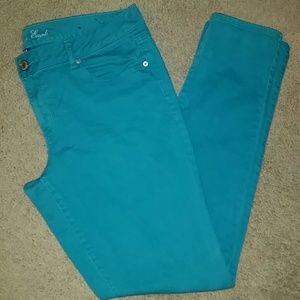 Teal AE Jeans