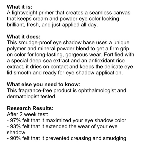 SOLD on Mercari -Nars Smudge proof eyeshadow base - Picture 3 of 3