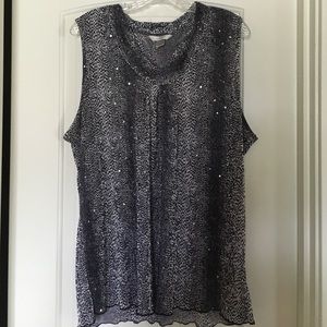 🎉FINAL SALE🎉 CJ Banks sparkly tank top