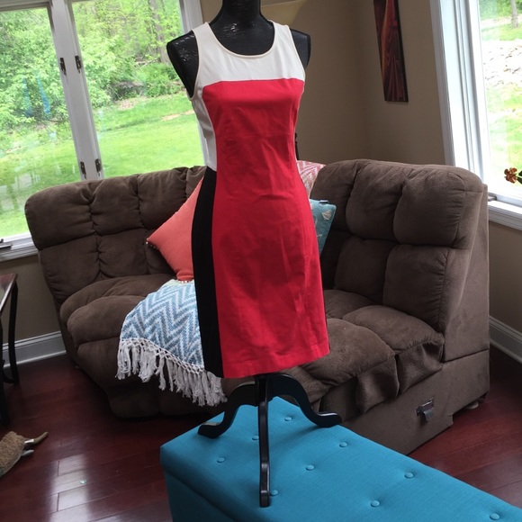 Color block dress