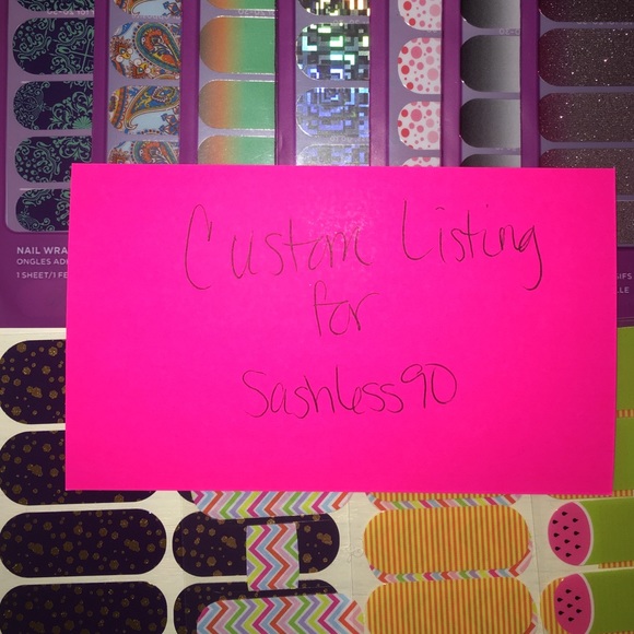 Custom Listing for Sashless90