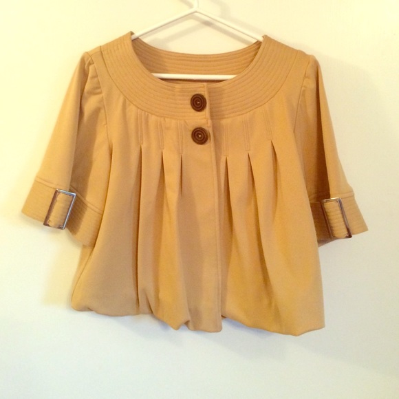 Mustard yellow jacket