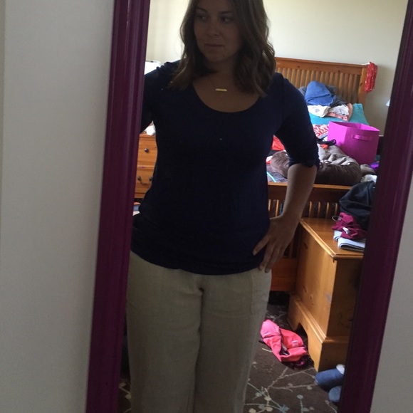 Navy Blue Top - Picture 3 of 4