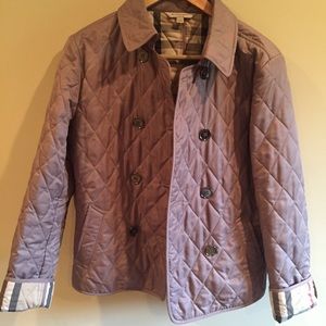 Burberry quilted coat