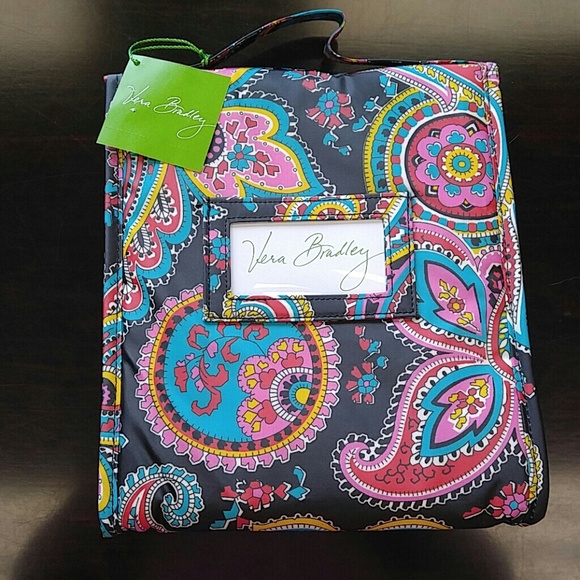 βSOLDβ Vera Bradley Parisian Paisley Lunch Sack - Picture 2 of 4