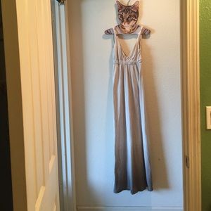 Never worn beautiful goddess like maxi dress