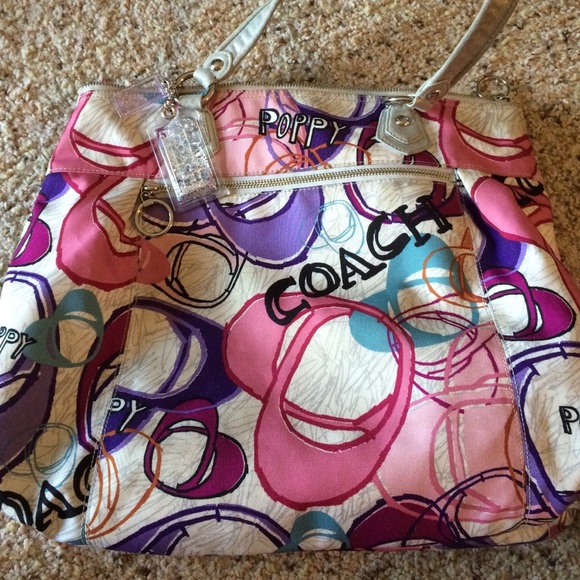 Poppy Coach Tote Bag
