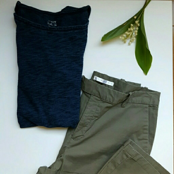 BUNDLE!  J.Crew tee and Old Navy pants