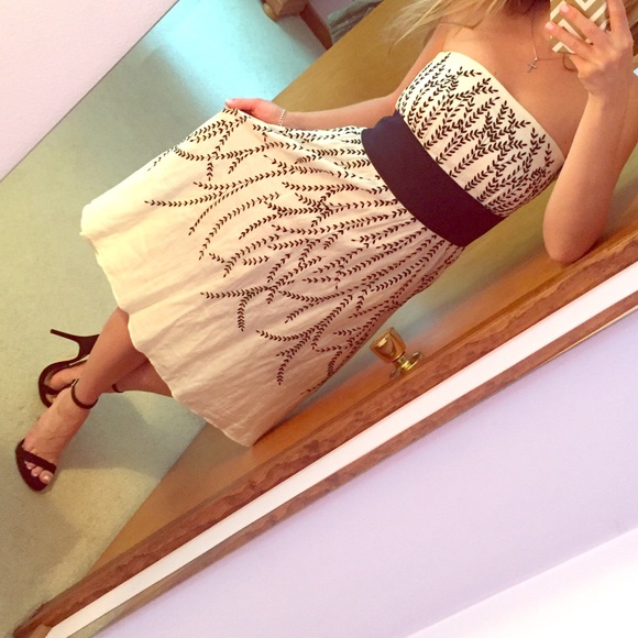 Ann Taylor gorgeous strapless dress