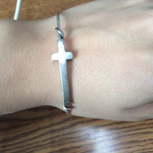 Alex and Ani "Cross" bracelet