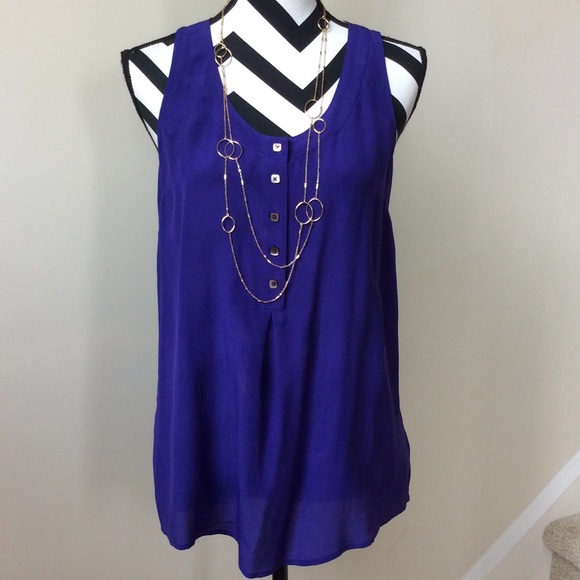 🚫BUNDLED🚫{Anthropologie} Odille silk tank - Picture 3 of 4