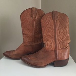 Frye Bruce Pull On Western Boot