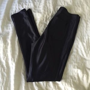 American Apparel black disco pants