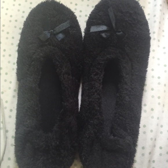 Black Ballet Slippers