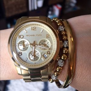 Authentic Michael Kors Runway Chronograph Watch