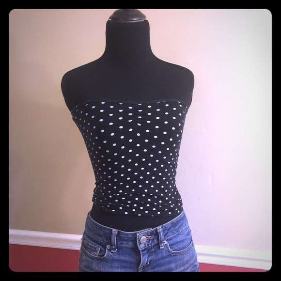 Polka Dot Tube Top
