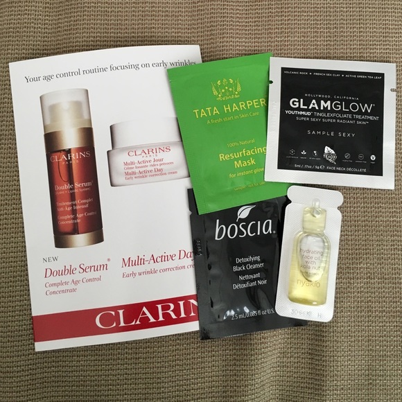 Various beauty samples
