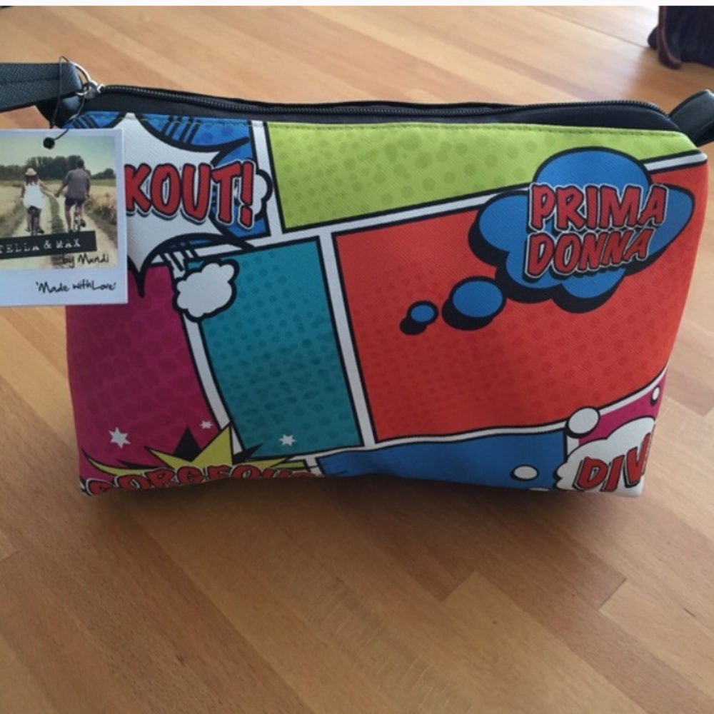 Comic Storyboard makeup bag
