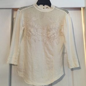 Free people quarter length shirt