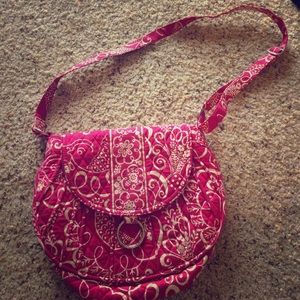 Retired Vera Bradley Twirly Birds pink