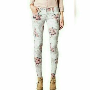 AEO Floral Printed Skinny Jeans