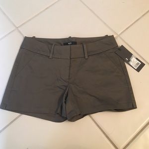 Brown dress shorts