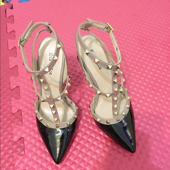 Eva and Zoe rockstud heels - Picture 1 of 3