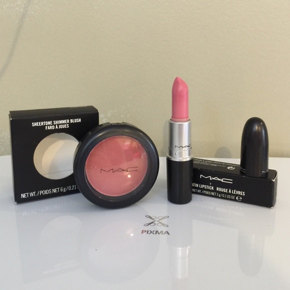 MAC Cosmetics Other - Mac lipstick and blush bundle