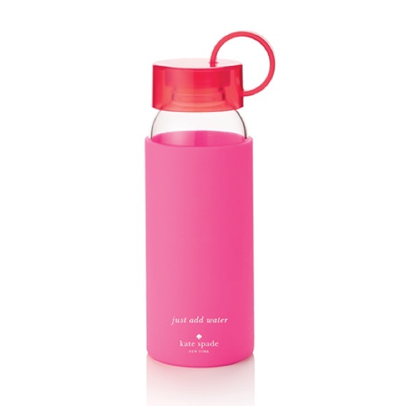 *sold* Kate Spade pink water bottle