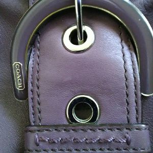 Lavender Coach Sachel