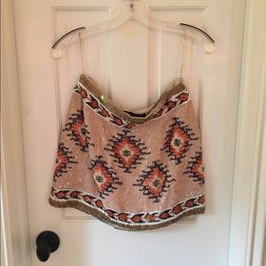 Zara sequin skirt