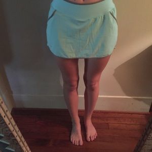 Aqua Nike Tennis Skirt