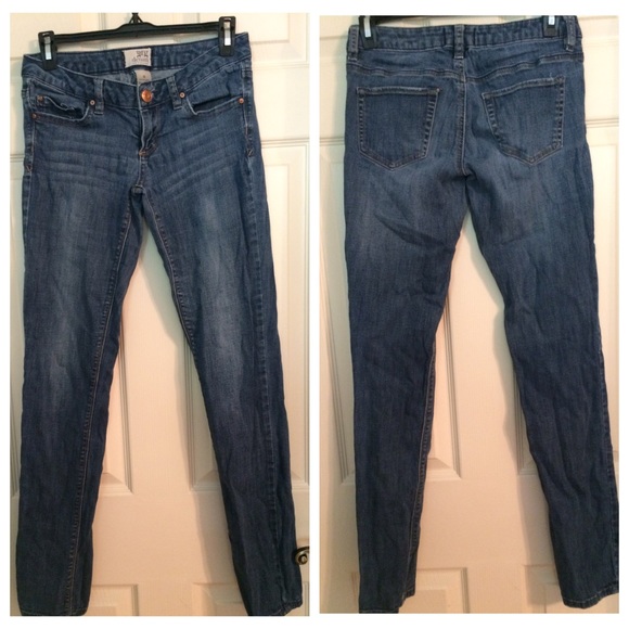 Garage Blue Wash Skinny Jeans