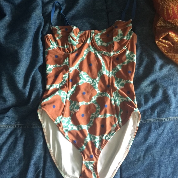 Nathalie du Pasquier for American apparel swimsuit
