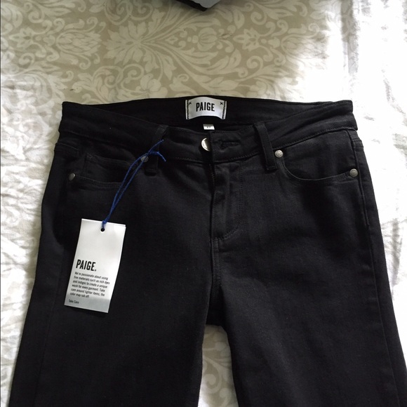 Paige Verdugo Destructed Ankle Skinny Jeans