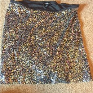 Sequin skirt
