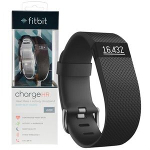 *sold* Black Fitbit Charge HR (Large)
