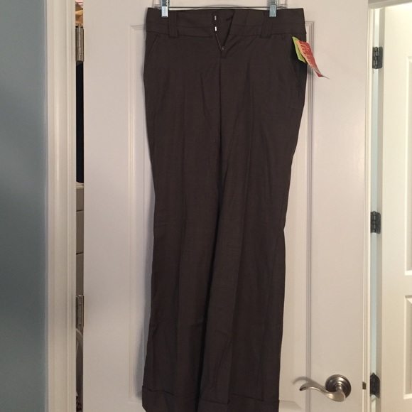 New with tags Joie wide leg brown trousers
