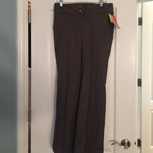 New with tags Joie wide leg brown trousers
