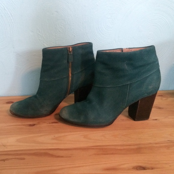 Cole Haan Teal, Heeled Booties