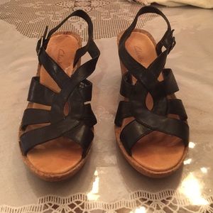 Leather Wedges