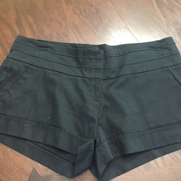 Charlotte Russe size 11 black short shorts