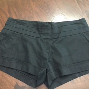 Charlotte Russe size 11 black short shorts