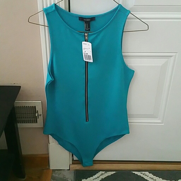 Sleeveless one piece body suit