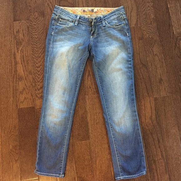 Paige Cropped Skinny Jeans