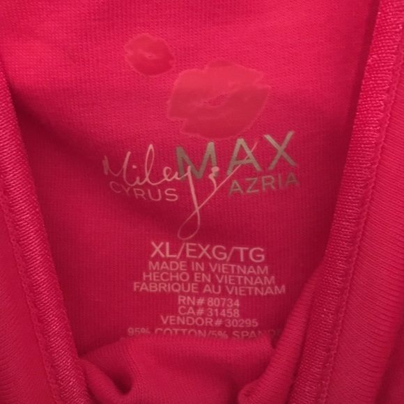 Miley Cyrus Max Azria Pink Cami - Picture 2 of 3