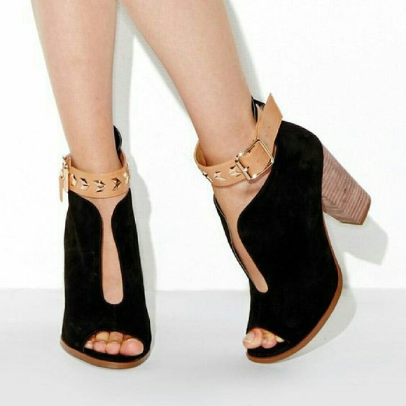 Peep Toe Booties