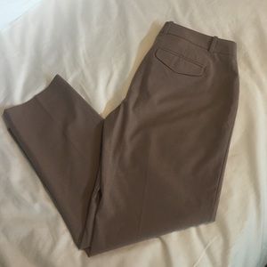 Gap slim cropped stretch in blush