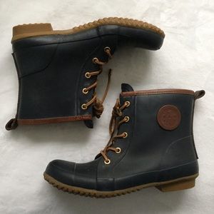 Tory Burch rain ankle boot bootie