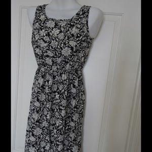 new casul flora flower pattern beach dress 0-2